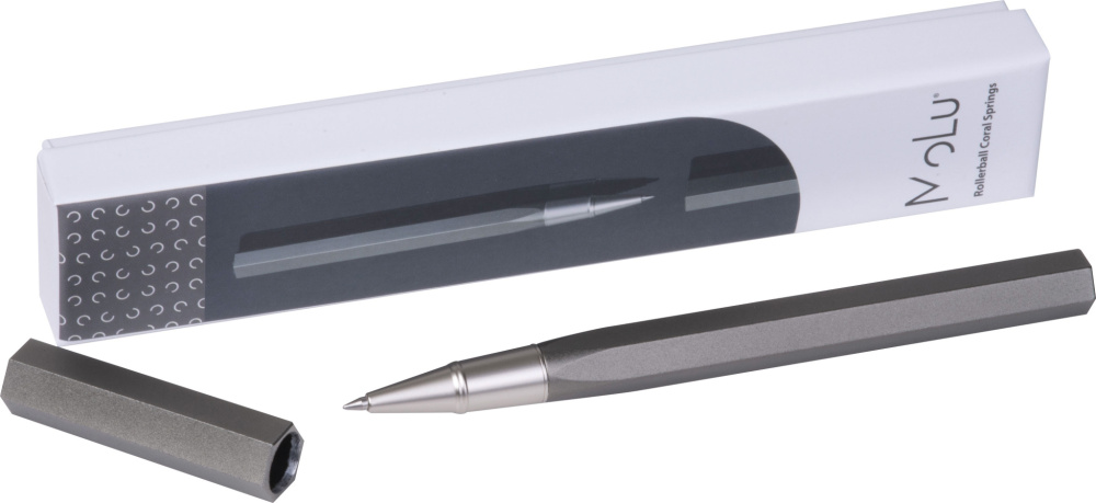Logotrade corporate gift image of: Rollerball pen Coral Springs MoLu