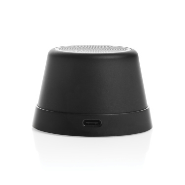 Logo trade promotional gifts picture of: Nivio RCS recycled aluminum magnetic 5W Speaker