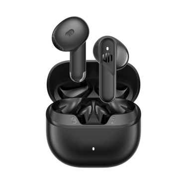 Logotrade promotional item image of: Urban Vitamin Santa Clara RCS plastic ENC earbuds