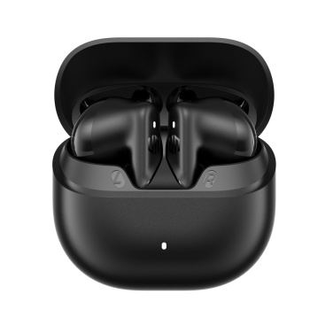 Logotrade promotional item image of: Urban Vitamin Santa Clara RCS plastic ENC earbuds