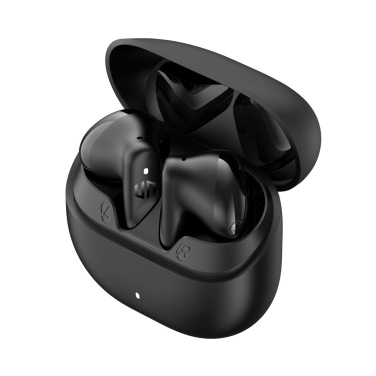 Logo trade business gifts image of: Urban Vitamin Santa Clara RCS plastic ENC earbuds