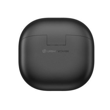 Logo trade promotional items image of: Urban Vitamin Santa Clara RCS plastic ENC earbuds