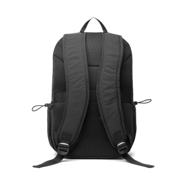 Logo trade promotional merchandise photo of: KENTO URBAN RCS recycled nylon 15.6 inch Backpack with front