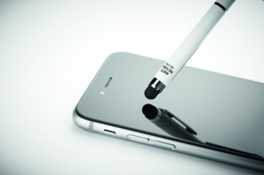 Logotrade promotional merchandise picture of: Stylus antibacterial pen