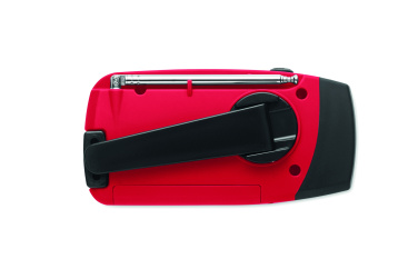 Logotrade corporate gift picture of: Portable radio SOS with LED torch