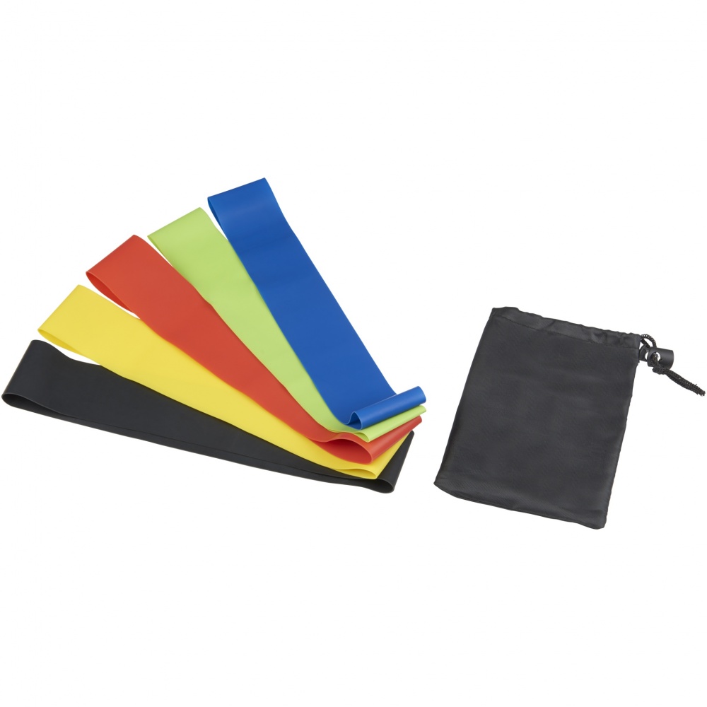 Logo trade reklaamkingi pilt: Vastupidavad elastsed treeningrihmad