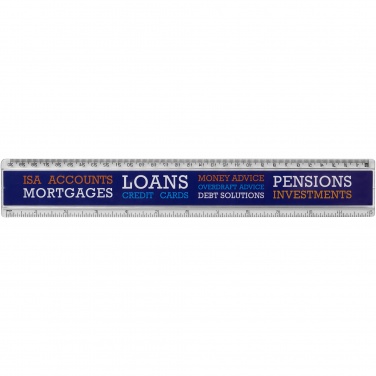 Logotrade firmakingituse foto: Ellisoni 30 cm plastikust joonlaud