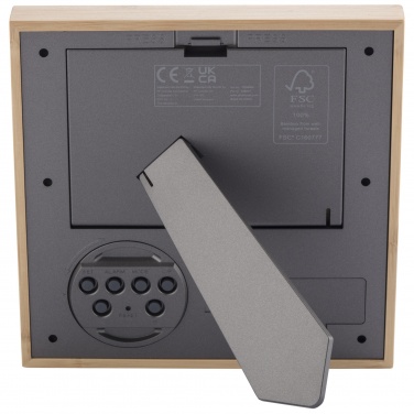 Logo trade reklaamkingitused foto: Sasa bambusest fotoraam termomeetriga