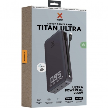Logo trade reklaamkingi pilt: Xtorm XB403 Titan Ultra 27 000 mAh 200 W sülearvuti toitepank