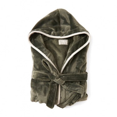 Logo trade ärikingituse pilt: VINGA Louis luksuslik plüüsist hommikumantel, suurus L-XL