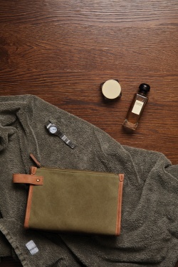 Logo trade firmakingi pilt: VINGA Bosler GRS taaskasutatud lõuendist tualett-tarvete kott