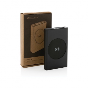 Logo trade meened foto: Terra RCS taaskasutatud alumiiniumist 5000 mAh akupank 5W juhtmevaba