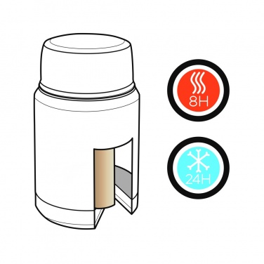 Logotrade ärikingi foto: Swiss Peak Elite vasest vaakumtoidunõu