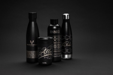 Logo trade reklaamtooted foto: RCS Taaskasutatud roostevabast terasest tahke vaakumpudel