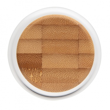 Logo trade ärikingi pilt: Impact borosilikaatklaasist pudel bambusest kaanega