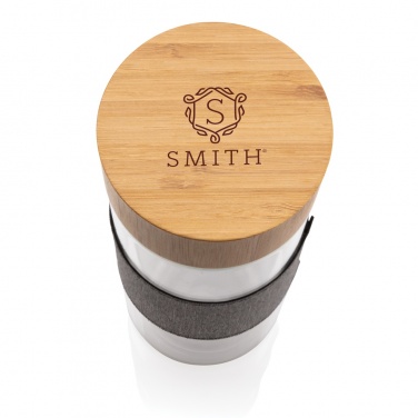 Logo trade meened foto: Impact topeltseinaga borosilikaatklaasist pudel