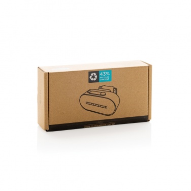 Logotrade meene foto: Lumino RCS taaskasutatud plastikust USB-taaslaetav rattatulede komplekt