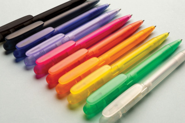 Logotrade reklaamkingituse foto: Devin GRS sertifikaadiga RABS pliiats läbipaistev