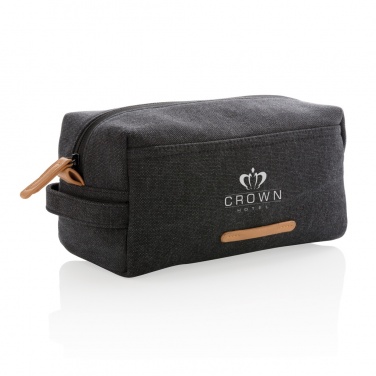 Logotrade ärikingituse foto: Lõuendist tualett-tarvete kott PVC-vaba