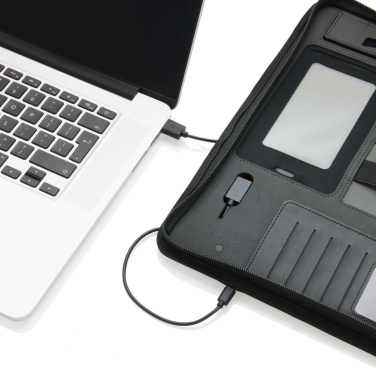 Logo trade ärikingituse pilt: Tehniline portfell koos jõupangaga