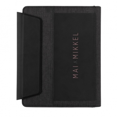 Logotrade reklaamkingituse foto: Fiko juhtmevaba laadimise A5 portfell koos akupangaga