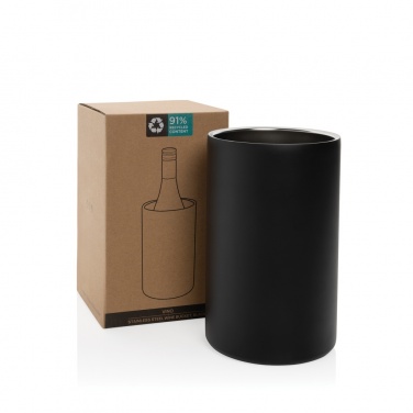 Logo trade reklaamtooted foto: Vino RCS sertifikaadiga taaskasutatud roostevabast terasest veiniämber