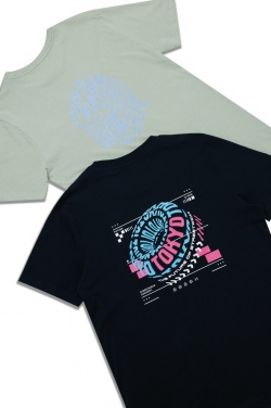 Logotrade meene foto: Iqoniq Bryce taaskasutatud puuvillast T-särk