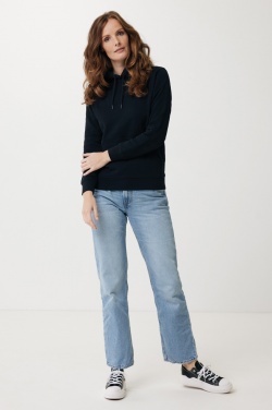 Logo trade meened foto: Iqoniq Rila kerge taaskasutatud puuvillast kapuutsiga pusa