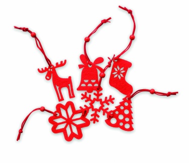 Logo trade ärikingi pilt: Komplektis 6 puuvildist riidepuud