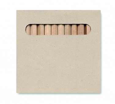 Logo trade reklaamkingituse pilt: 12 värvilise pliiatsi komplekti