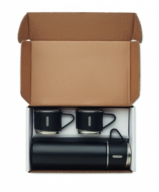 Logotrade reklaamtoote foto: Kaheseinaline pudeli ja tassi komplekt