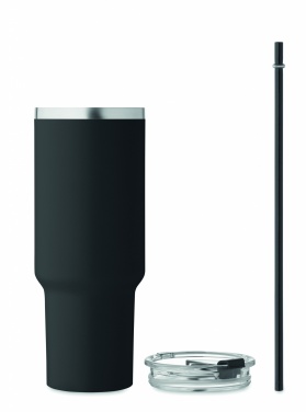 Logo trade reklaamkingid foto: Suur roostevabast terasest termoskruus, 1200 ml