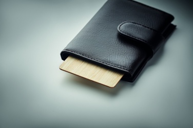 Logo trade reklaamtooted foto: RFID-kaart bambusest materjalist