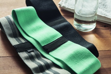 Logotrade ärikingi foto: Komplektis 3 fitnessrihma kotis