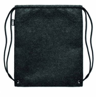 Logo trade firmakingi pilt: RPET vildist nööriga kott