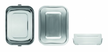 Logotrade ärikingituse foto: Roostevabast terasest lõunakarp