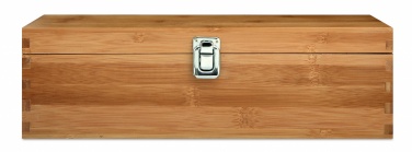 Logo trade reklaamkingid foto: Veinikomplekt bambuskarbis