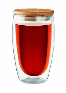 Logo trade reklaamkingituse pilt: Kaheseinaline klaas 450 ml Frankfurt