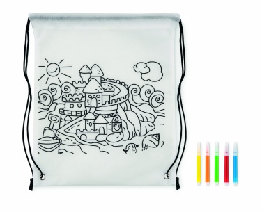 Logotrade reklaamkingituse foto: Lausriidest lastekott pastakatega