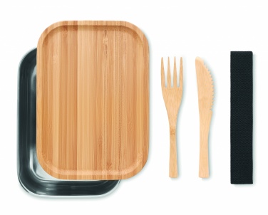 Logo trade ärikingid foto: Roostevabast terasest lõunakarp 600ml