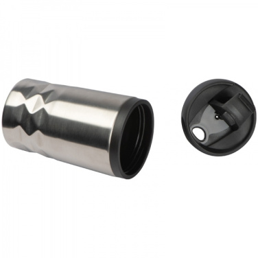 Logotrade reklaamkingi foto: Roostevabast terasest kaanega kruus ROMA 250 ml