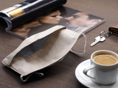 Logo trade reklaamkingitused foto: VENUS PRO puuvillane näomask koos HEPA filtri taskuga 1378165