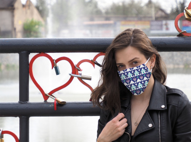 Logo trade reklaamtooted foto: VENUS puuvillane näomask 1377165