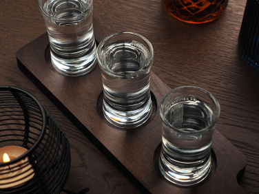 Logo trade meened foto: Puidust 3 Shot klaasi alusega 1863121