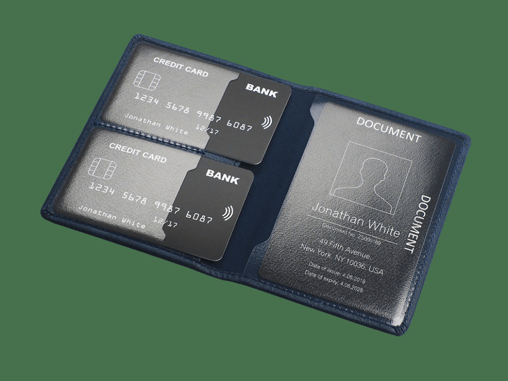 Logo trade ärikingitused foto: RFID dokumendi rahakott 611327