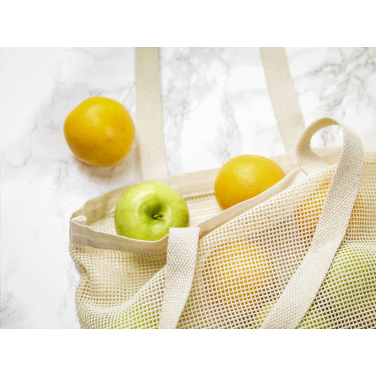 Logo trade reklaamtooted foto: Natura Organic Mesh Shopper (180 g/m²) ostukott