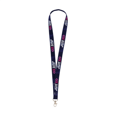 Logo trade firmakingid foto: Lanyard Sublimation RPET 2 cm võtmejuhe