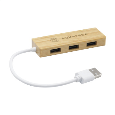 Logotrade ärikingid pilt: Bambusest USB-jaotur