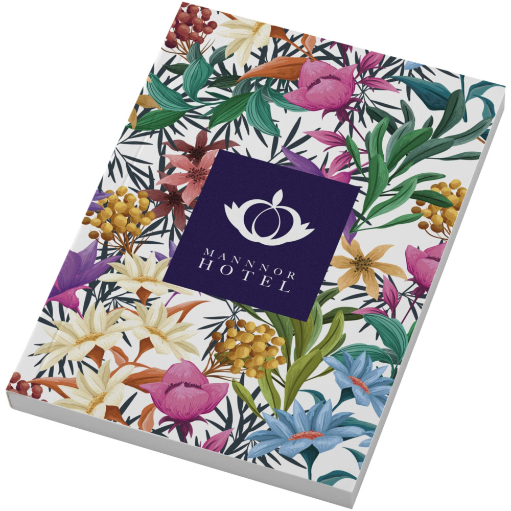 Logo trade reklaamkingi pilt: Novella Austen A6 pehmekaaneline märkmik - 100 lehte