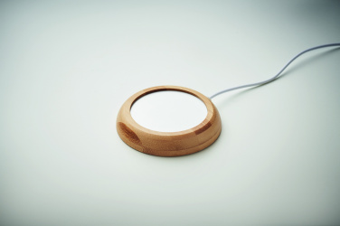 Logo trade reklaamkingid foto: Bambusest kruusisoojendaja USB-ga MUGLET